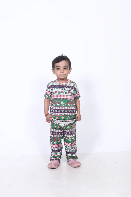 Christmas full pant set