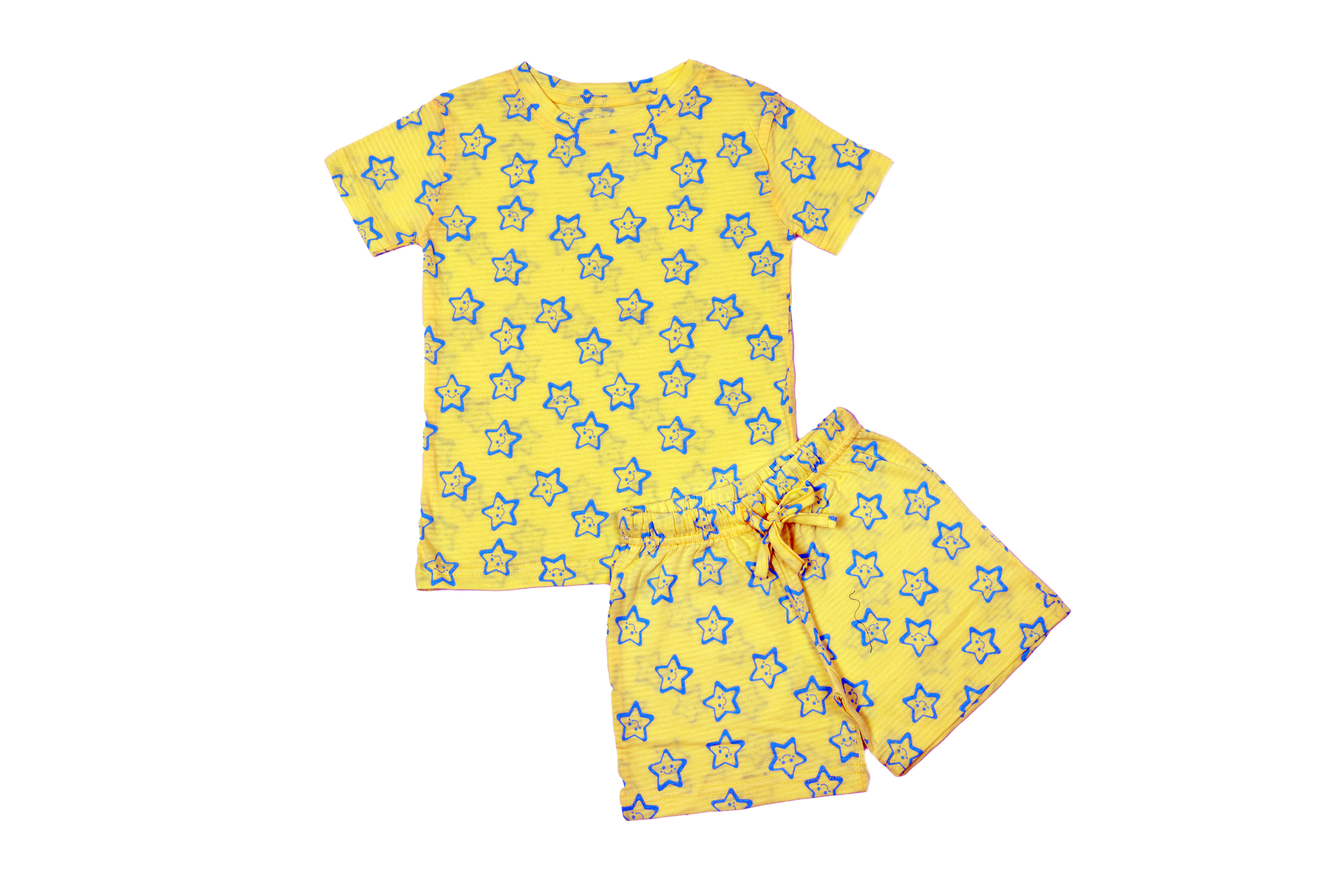 YELLOW  STAR AOP CORD SET