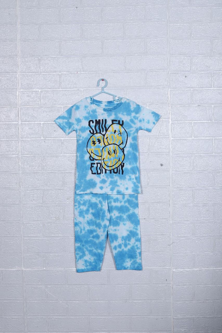 Blue Dye and Tye Co set